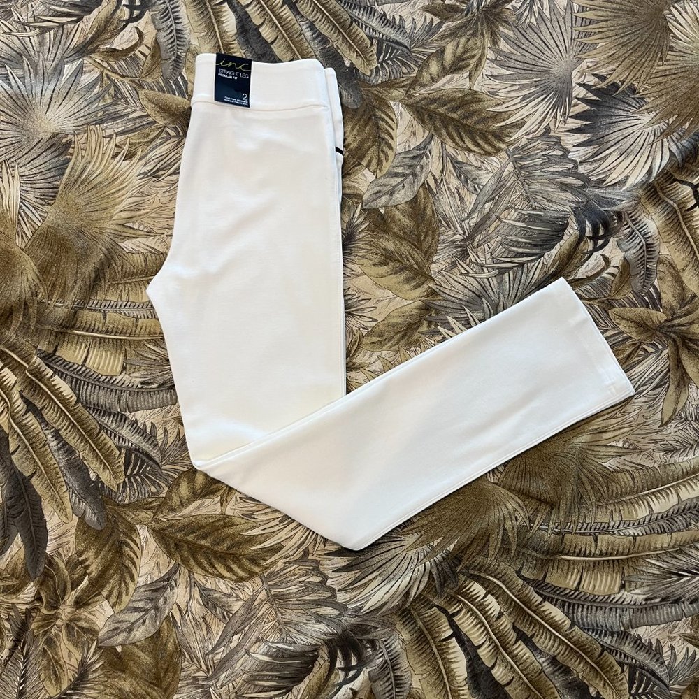 INC International Concept Women's Straight Leg Dress Pants Size 2 NWT